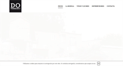 Desktop Screenshot of bodegasgerardomendez.com